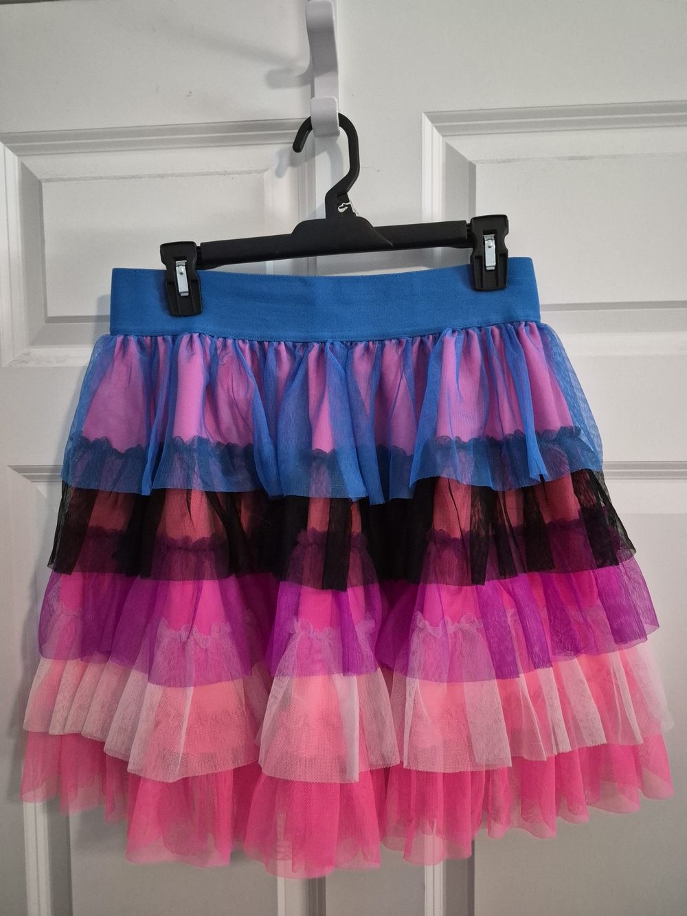 Target Take Pride Tiered Tulle Tutu Skirt Festival Rainbow Ruffle Colorful M